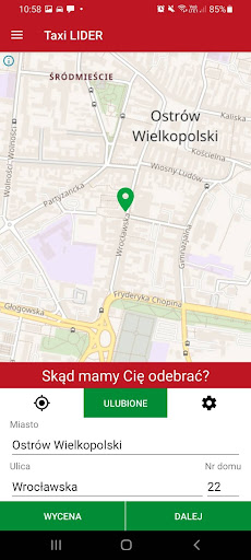 Taxi LIDER Ostrów Wielkopolski Screen 3