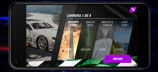Juego carro carrera Online Screen 2