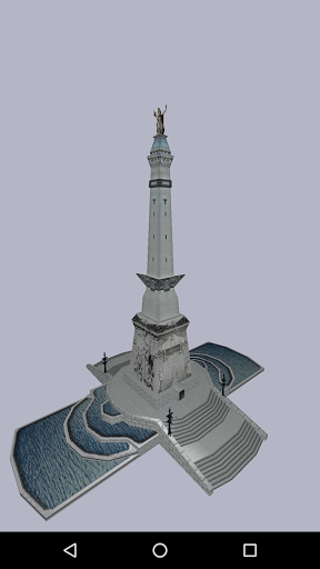 Monuments 3D statues fountai
