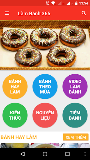 Công thức làm bánh 365 Screen 3