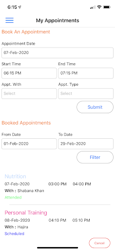 Evolve Fitness Airoli Screen 2