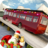 Snow Coach Bus Simulator 2018: Christmas Games icon