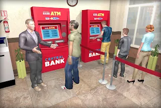 City Bank Manager Cashier Game - Screenshot 2