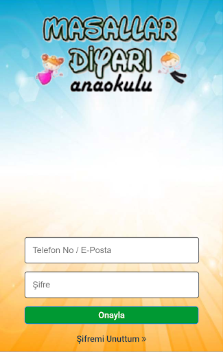 Android application Masallar Diyarı Anaokulu screenshort