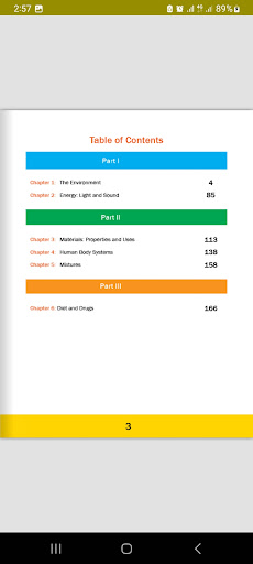 Science Grade 6 Screen 2