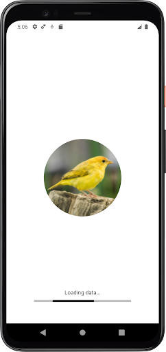 Android application Canary Bird Sounds screenshort