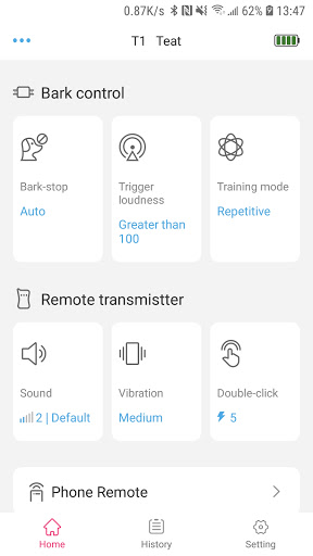 Android application Dr.Trainer screenshort
