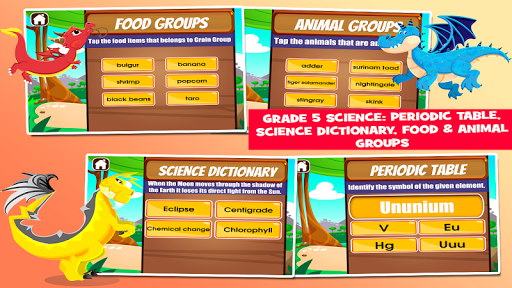 5th Grade Education Games Screen 2