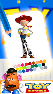 Download Toy Story coloring cartoon fan v2 MOD APK(Premium Unlocked)Free For Android 2