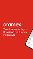 screenshot of Aramex Mobile