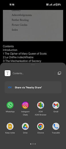 UCR reader Screen 3