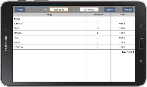 486Invoice - Faturação POS Screen 2
