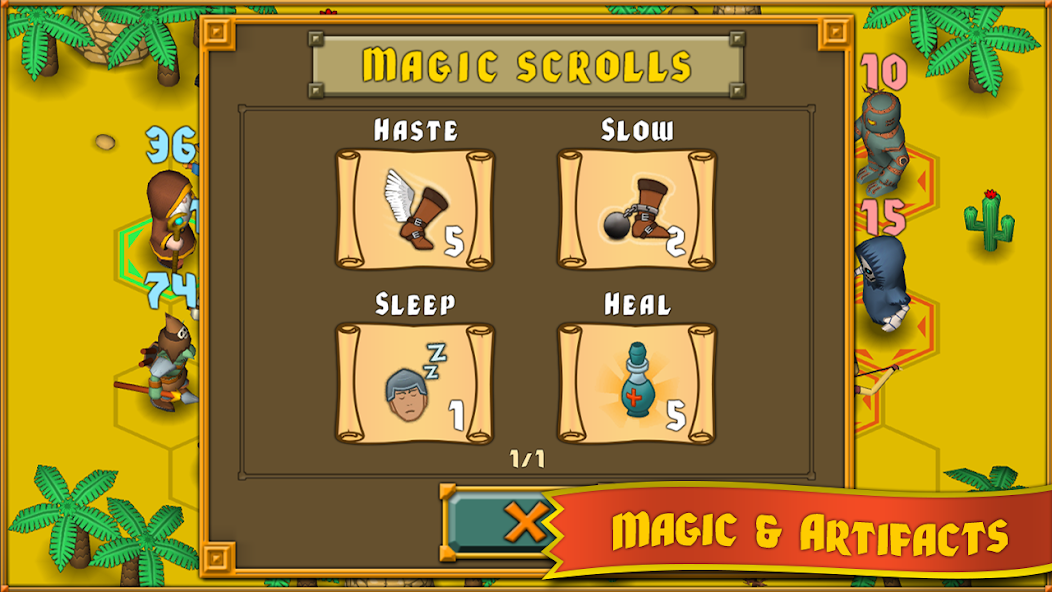 Heroes : A Grail Quest MOD APK screenshot