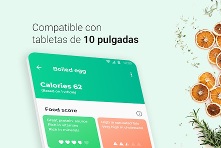 Captura de Pantalla 10 Contador de calorías y Dieta android