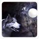 狼と月ライブ壁紙 - Androidアプリ