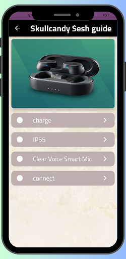 Skullcandy Sesh guide Screen 2