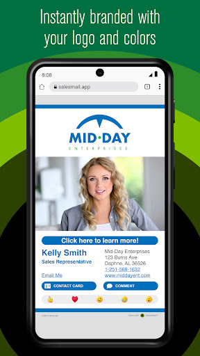 SalesMail® Screen 2