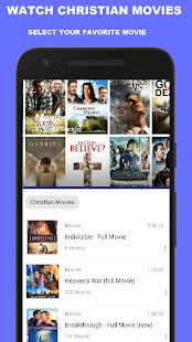 GOSPEL FLIX - Christian Movies,Music,Videos,LiveTV 300.JesusIsLord APK screenshots 1
