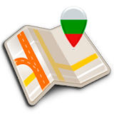 Map of Bulgaria offline icon