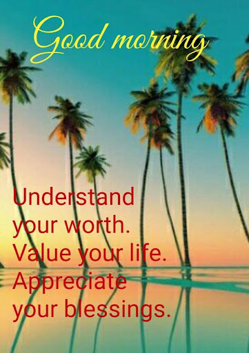 Good morning Good night