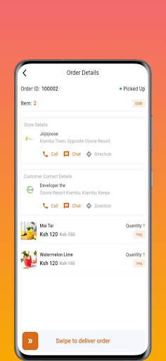 Culimix Delivery  Rider App