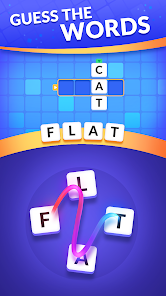 Captura de Pantalla 1 Word Mania – a word game in En android