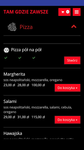 Android application Tam Gdzie Zawsze screenshort