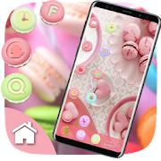 Sweet Macaron Theme For Computer Launcher