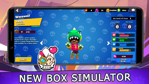Box simulator for Brawl Stars 2 D - get best loot 2.35 screenshots 2
