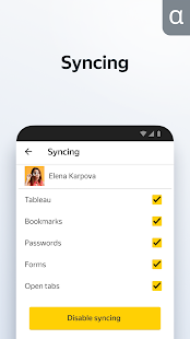 Yandex Browser (alpha) 22.1.6.51 APK screenshots 7