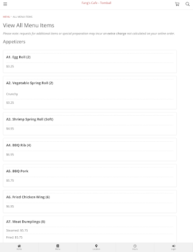 Fangs Cafe - Tomball