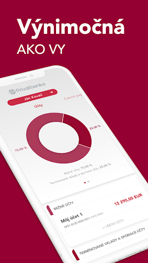 Android application Privatbanka mobile screenshort