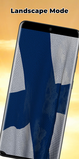 Finland Flag Live Wallpaper Screen 3