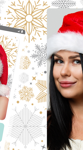 Santa Hat Photo Editor Screen 2
