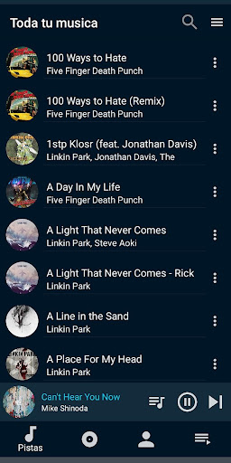 Walkerby Music Player Screen 3