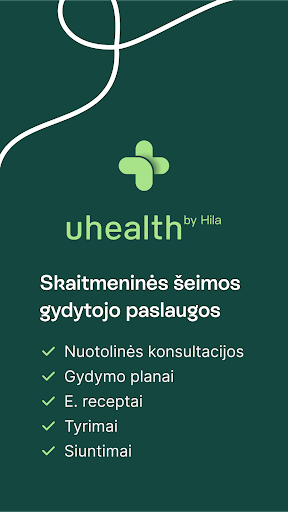 Android application uhealth by Hila screenshort