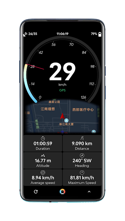 GPS Speedometer Tracker - New - (Android)