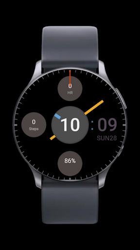 Android application AIWF Minimal Analog 001 screenshort