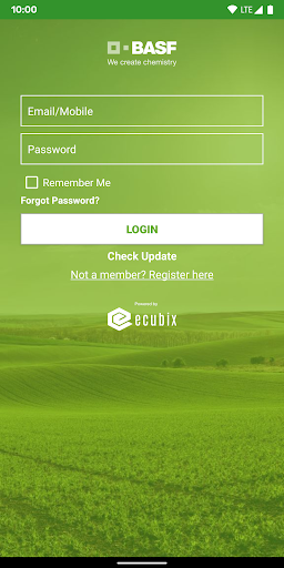 Android application BASF BBQ (BASF Benefits on QR screenshort