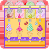 Ice cream cone cupcakes candy icon