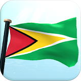 Guyana Flag 3D Free Wallpaper icon