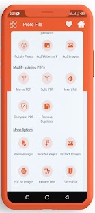 Proto file - Ultimate Pdf manager Screenshot