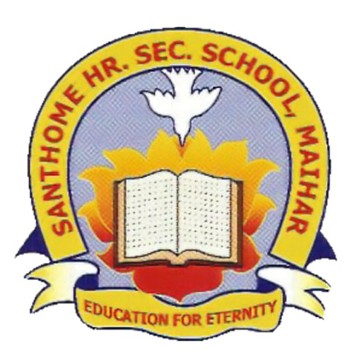 Santhome Hr Sec School, MAIHAR logo