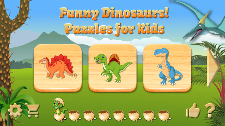 Dino Puzzle for Kids Full Game - 4.9 - (Android)