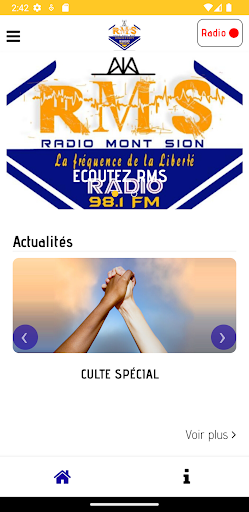 Radio Mont Sion Screen 3