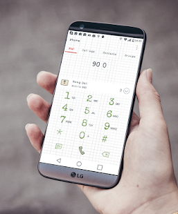 [UX6] Екранна снимка на тема Doodle LG G5 V20 O