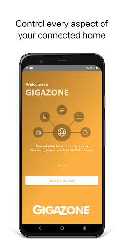 Android application GigaZone screenshort