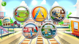 Kids ABC Trains - Screenshot 1