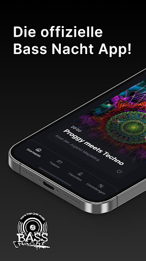Android application Bass Nacht screenshort
