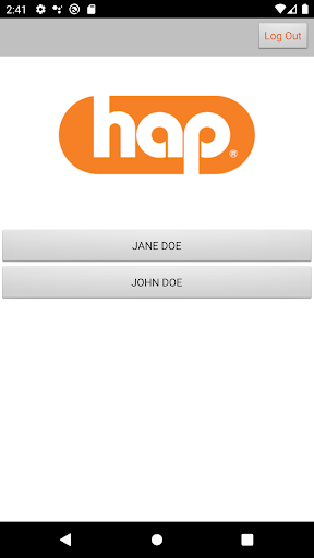 myHAP CARD Screen 3
